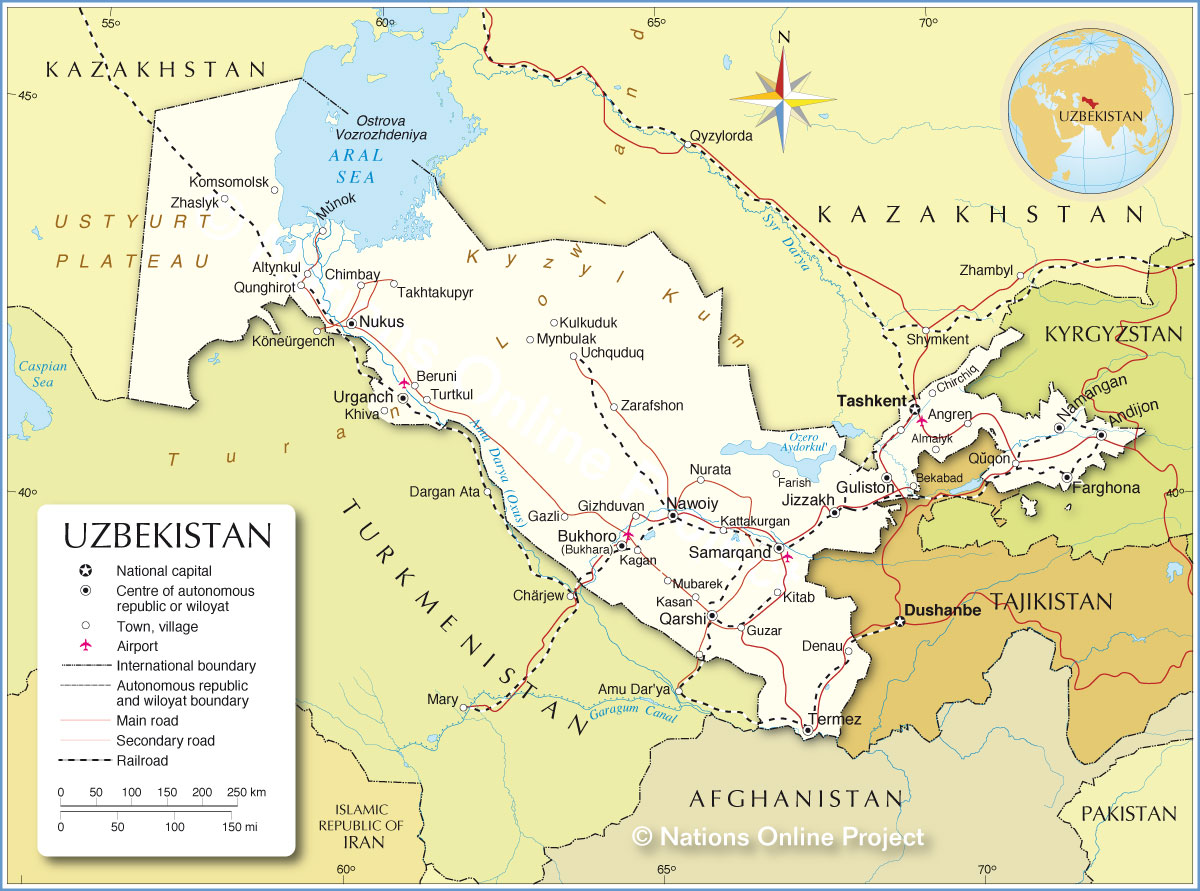 Karta uzbekistan. Политическая карта Узбекистана. Территория Узбекистана на карте. Карта Узбекистан Узбекистанская карта. Границы Узбекистана на карте.