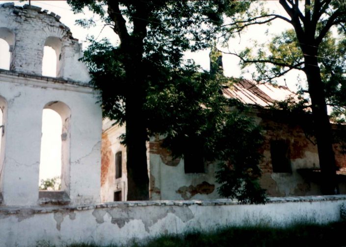 Obroszyn dawny kociół parafialny XVIII w.