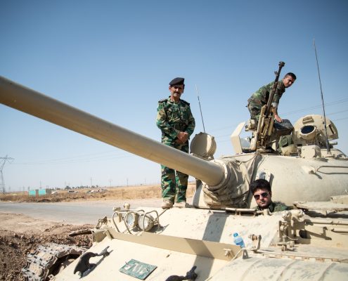 Doszło do starć pomiędzy siłami Iraku i kurdyjskich bojowników