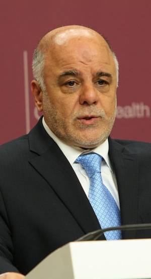 Premier Iraku Hajdar al-Abadi, wikipedia.org