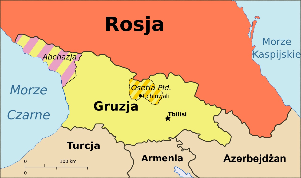 Z Iloma Państwami Graniczy Rosja Gruzja – wysepka stabilności między Rosją a Turcją » Kresy - wiadomości