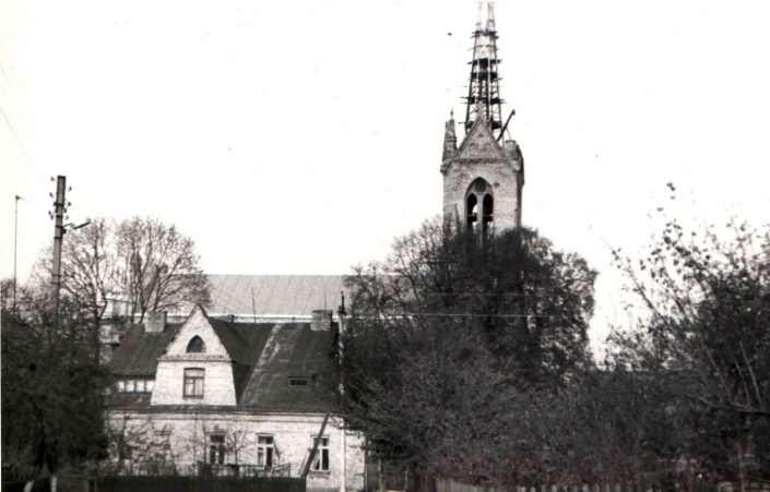 Łuck, kościół protestancki, fot. Z. Hauser, marzec 1995