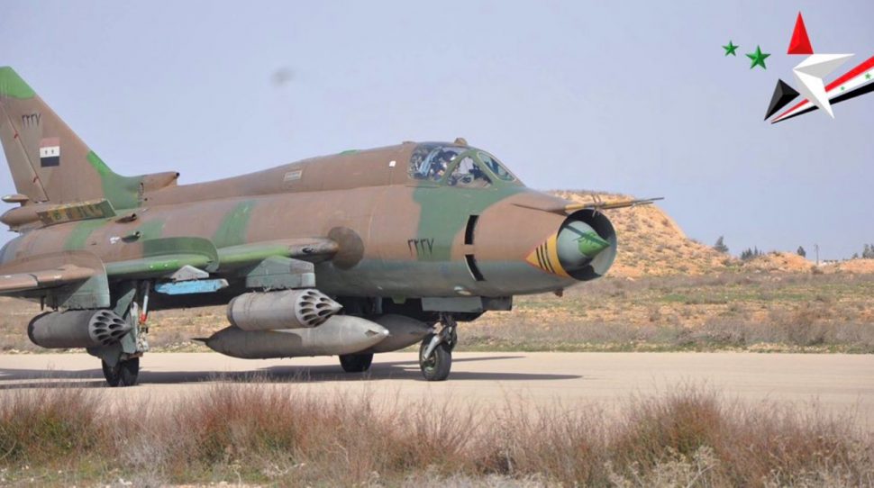 Syryjski Su-22, foto: http://falkeeinsgreatplanes.blogspot.com