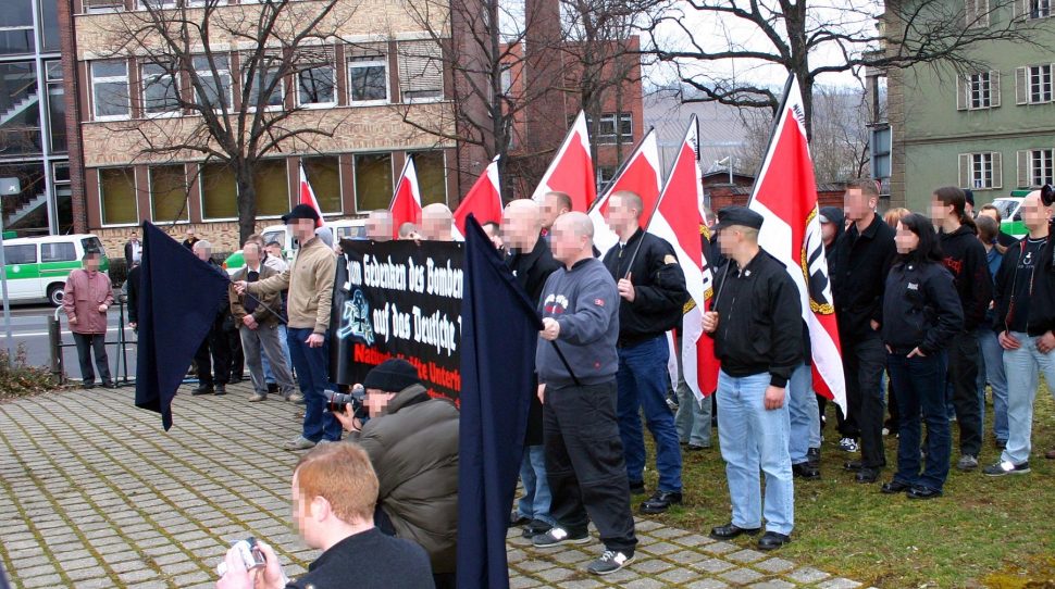 Manifestacja NPD której Bundestag chce odebrać dotacje, foto: flickr.com