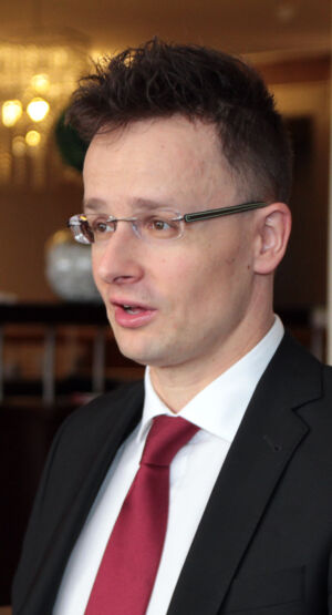 Peter Szijjarto szef MSZ jednego z krajów Grupy Wyszehradzkiej, foto: wikimedia.org