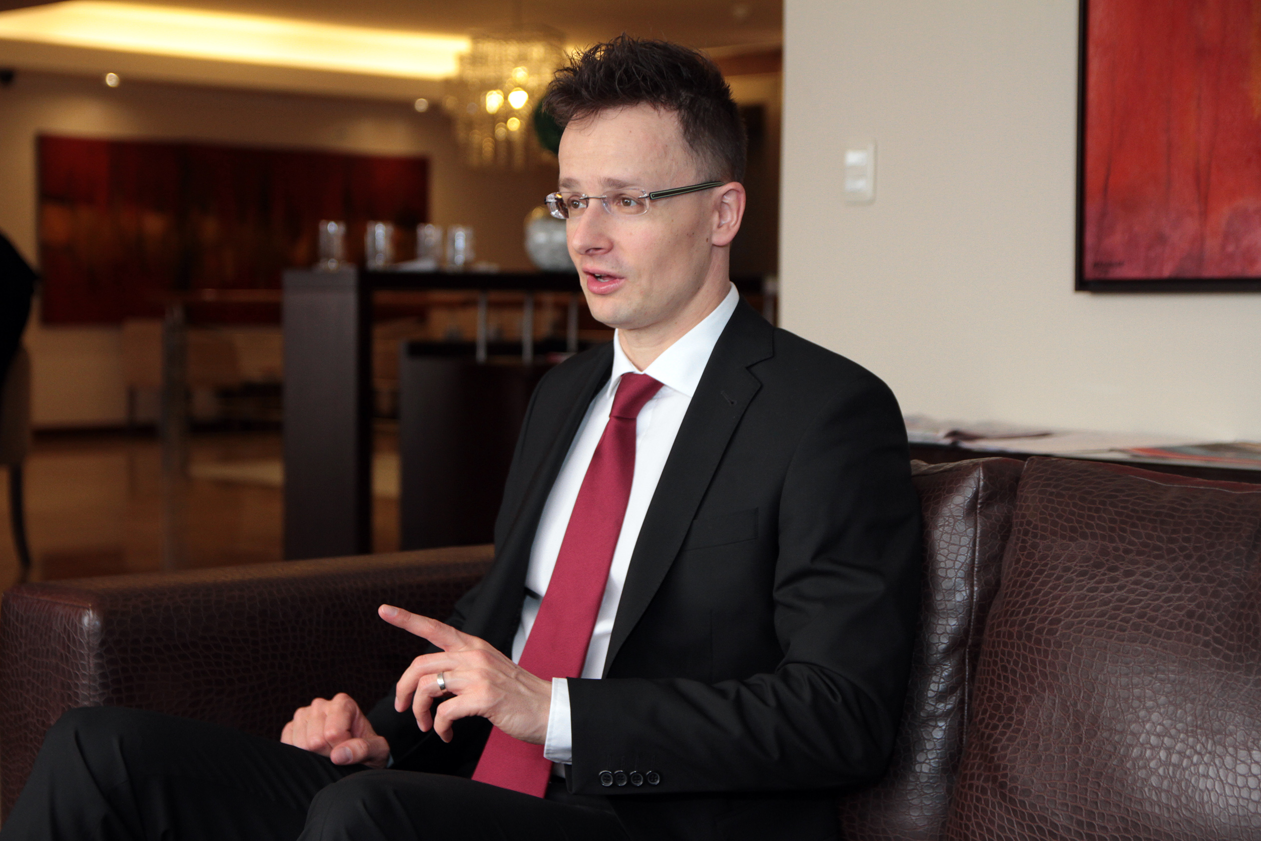 Peter Szijjarto szef MSZ jednego z krajów Grupy Wyszehradzkiej, foto: wikimedia.org
