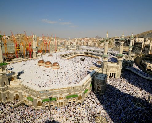 Wielki Meczet w Mekce, foto: wikimedia.org