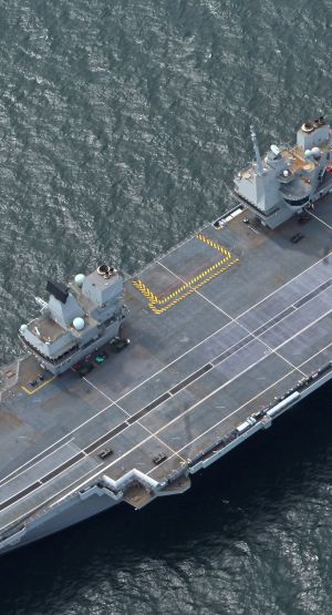 Nowy brytyjski lotniskowiec HMS Queen Elizabeth