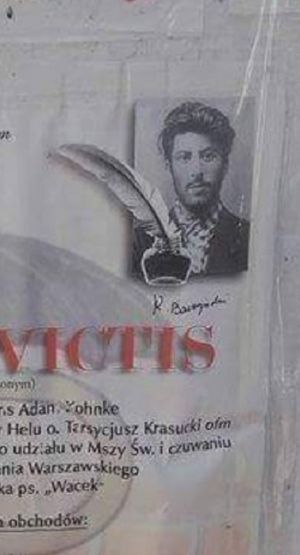 Józef Stalin zamiast Krzysztofa Baczyńskiego