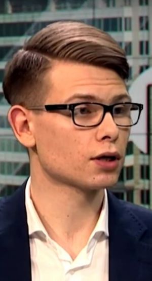 Tomasz Kalinowski, rzecznik ONR, foto: youtube.com