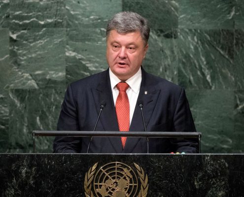 Poroszenko wezwał ONZ do uznania Wielkiego Głodu za "ludobójstwo Ukraińców"