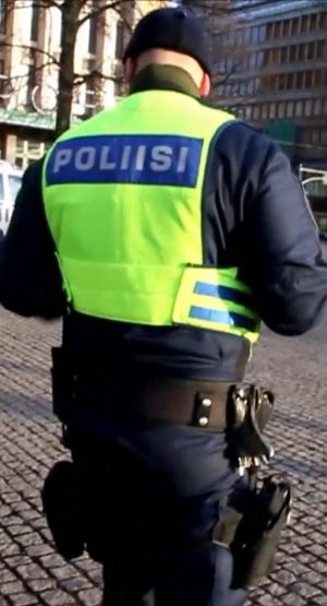 Patrol fińskiej policji