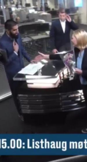 Norweska minister ds. integracji zlekceważona na wizji przez muzułmanina