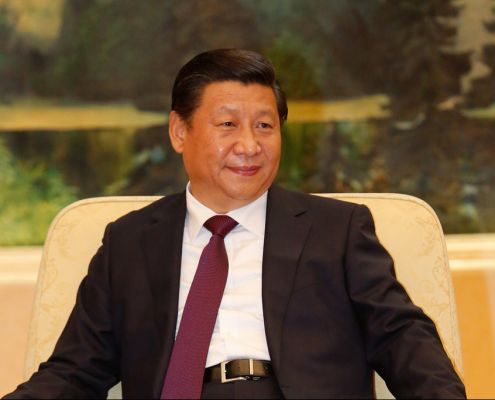pasa i szlaku Prezydent Chin Xi Jinping