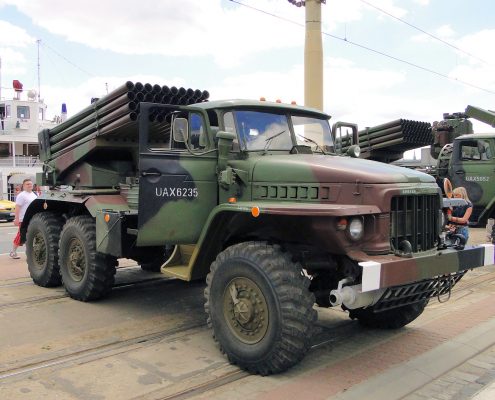Ukraińska armia oskarża: separatyści znowu używają Gradów