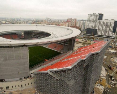 Internet kpi z rosyjskiego stadionu na Mundial 2018 [+FOTO +VIDEO]