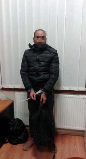 Zatrzymany Atif Z., pakistański rzeźnik, foto: police.hu