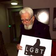 Ks. Adam Boniecki promuje akcje LGTB, foto: facebook.com