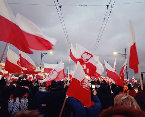 Ambasada Polski marszu