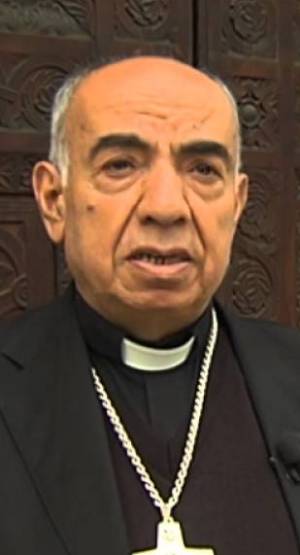 Syryjski biskup Georges Abou Khazen