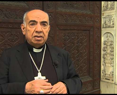 Syryjski biskup Georges Abou Khazen
