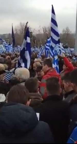 Grecja: Ponad 100 tys. osób na ulicach wzywało Macedonię do zmiany nazwy