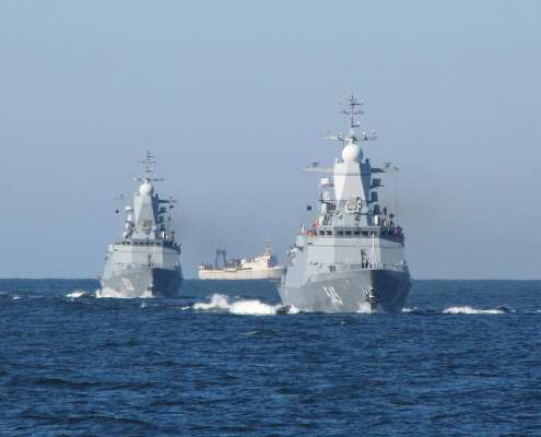 morzu śródziemnym Marynarka Manewry rosyjskiej marynarki wojennej na Morzu Bałtyckim