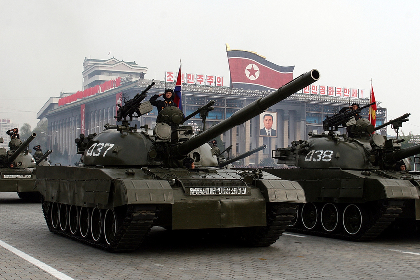 Новый танк северной кореи
