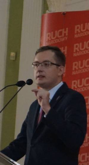 Winnicki na kongresie RN: PiS pełza przed banderowcami, środowiskami żydowskimi i Unią