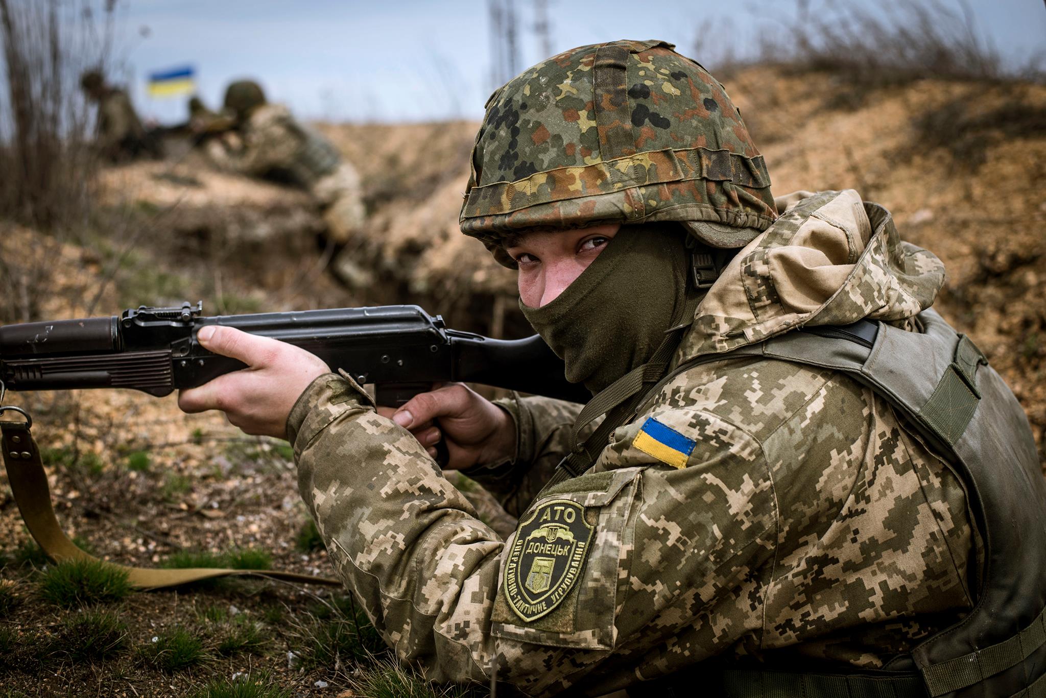 Фото украинских военных