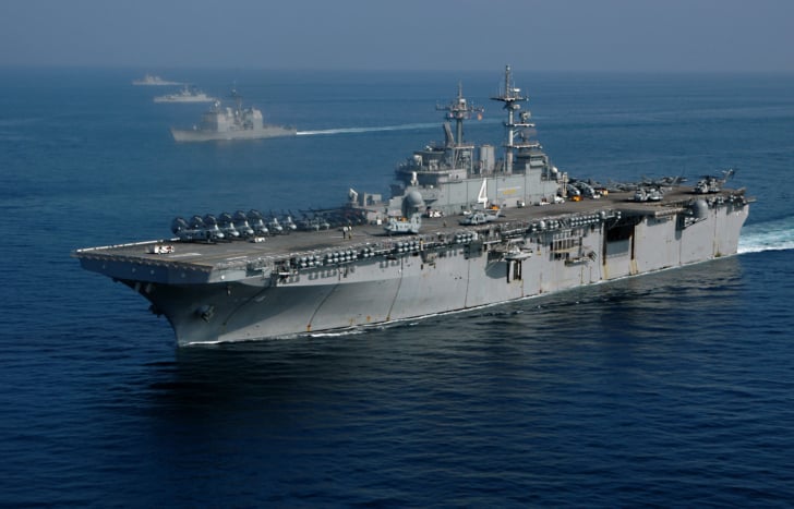Napięcie na linii Iran - USA [Aktualizacja]. USA wykonują egzekucję na gen. Sulejmanim w Iraku. Iran zapowiada miażdżący odwet USS Boxer. Fot. wikimedia.org
