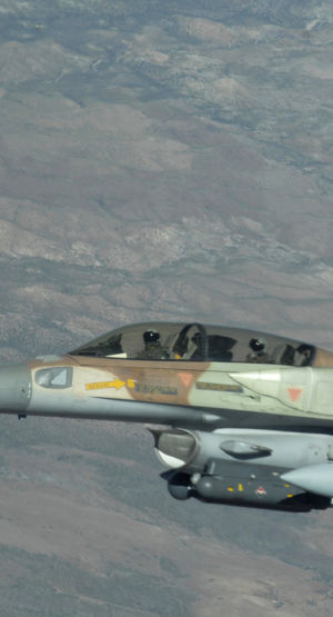 Izraelski F-16, źr. Wikimedia