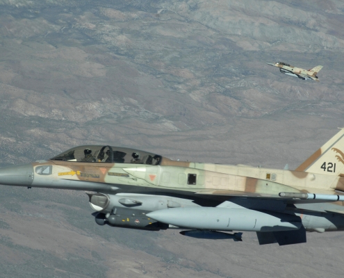 Izraelski F-16, źr. Wikimedia