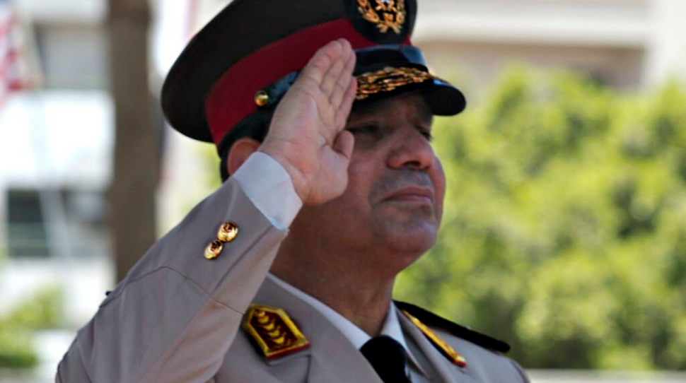 ilustracyjne fot: wikipedia.org/Sisi jako minister obrony Egiptu