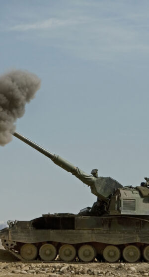 PzH 2000 w Afganistanie, źr. Wikimedia