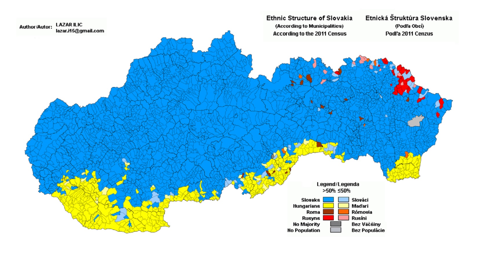 словакия карта