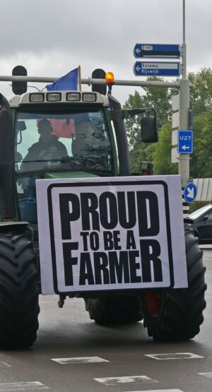 protest holenderskich rolników