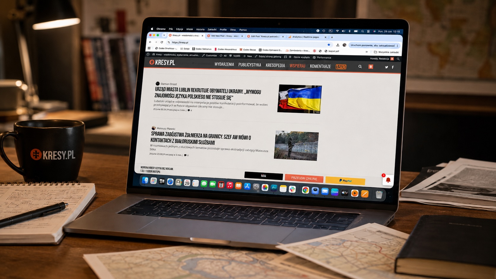 Kresy.pl nie utrzymają się same. o ile nas czytasz, pomóż nam działać dalej
